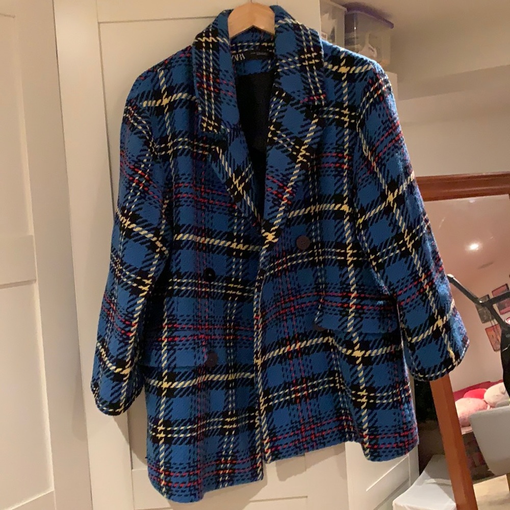 Plaid Coat